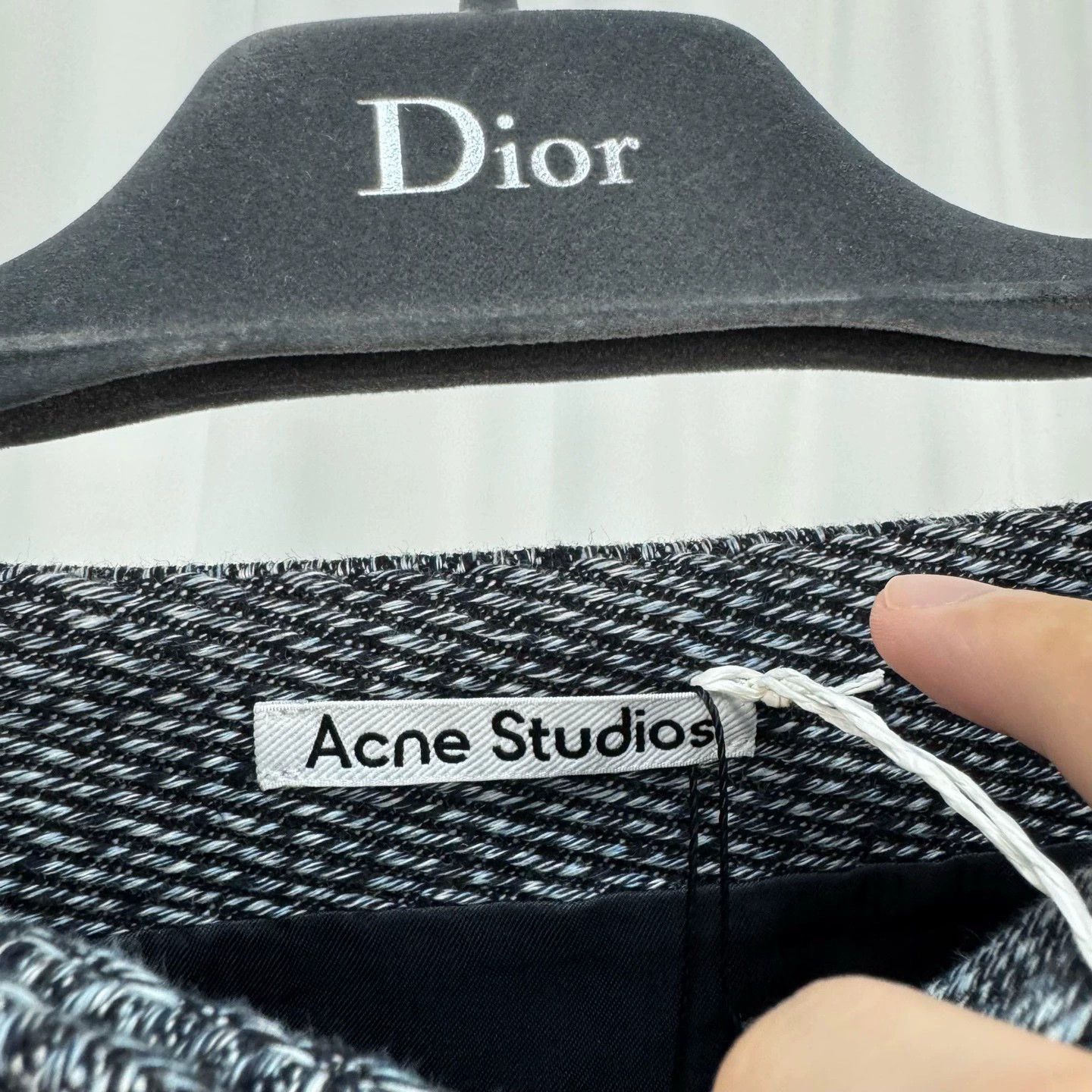 Acne Studios Acne Studios Wool Zip Asymmetric Skirt - dmc Size US 36 / EU 52 - 5 Thumbnail