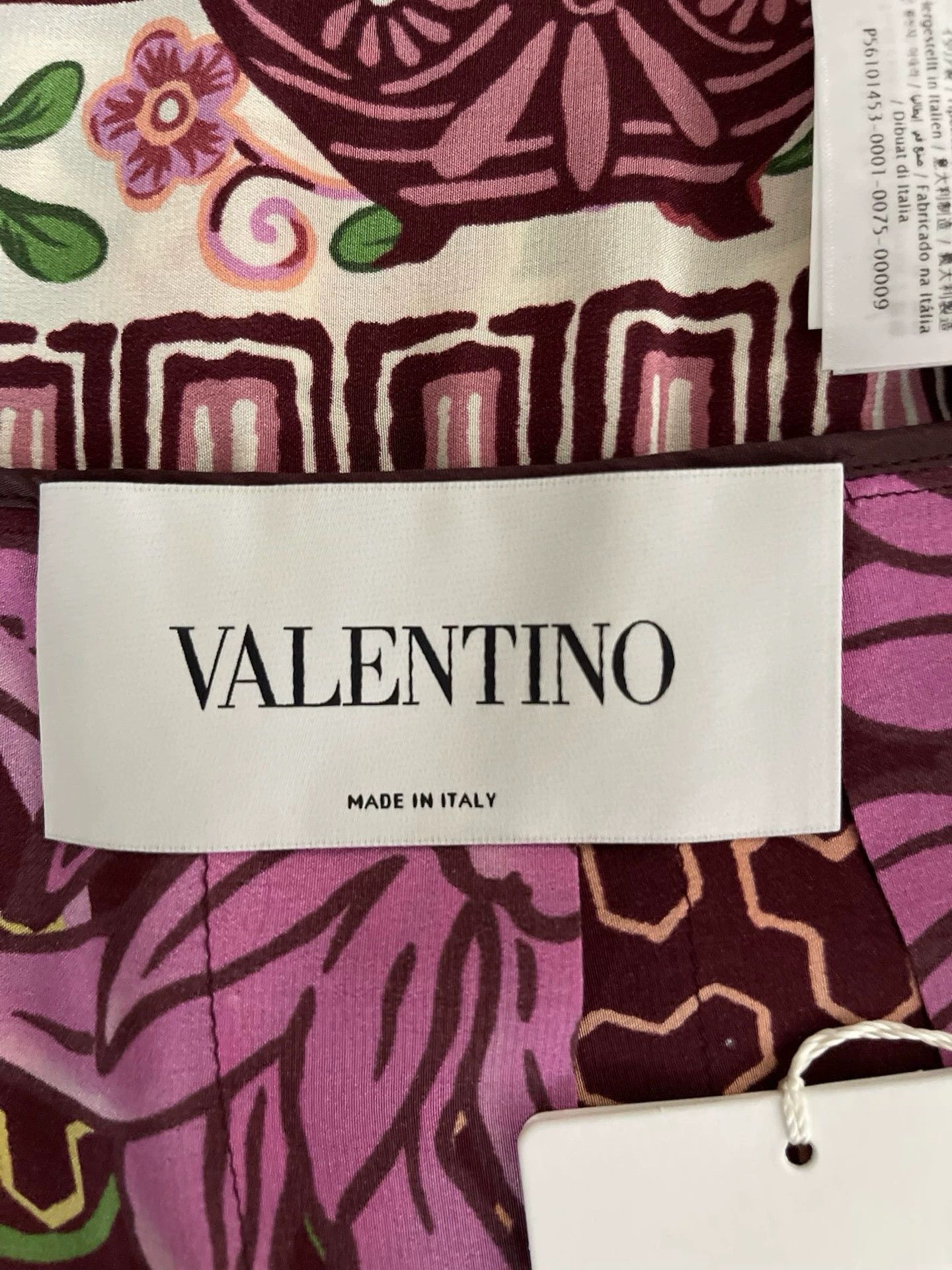 Valentino Silk Long Dress IT42 - dmc