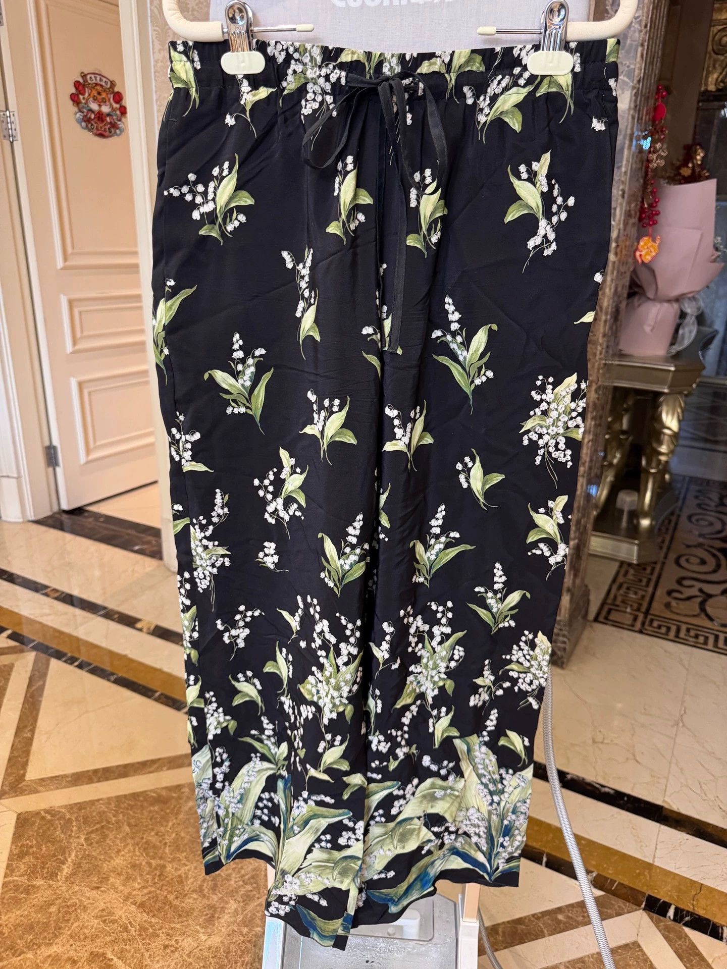 Valentino ERA VALENTINO Silk Shirt & Pants Set - dmc Size US 30 / EU 46 - 4 Thumbnail
