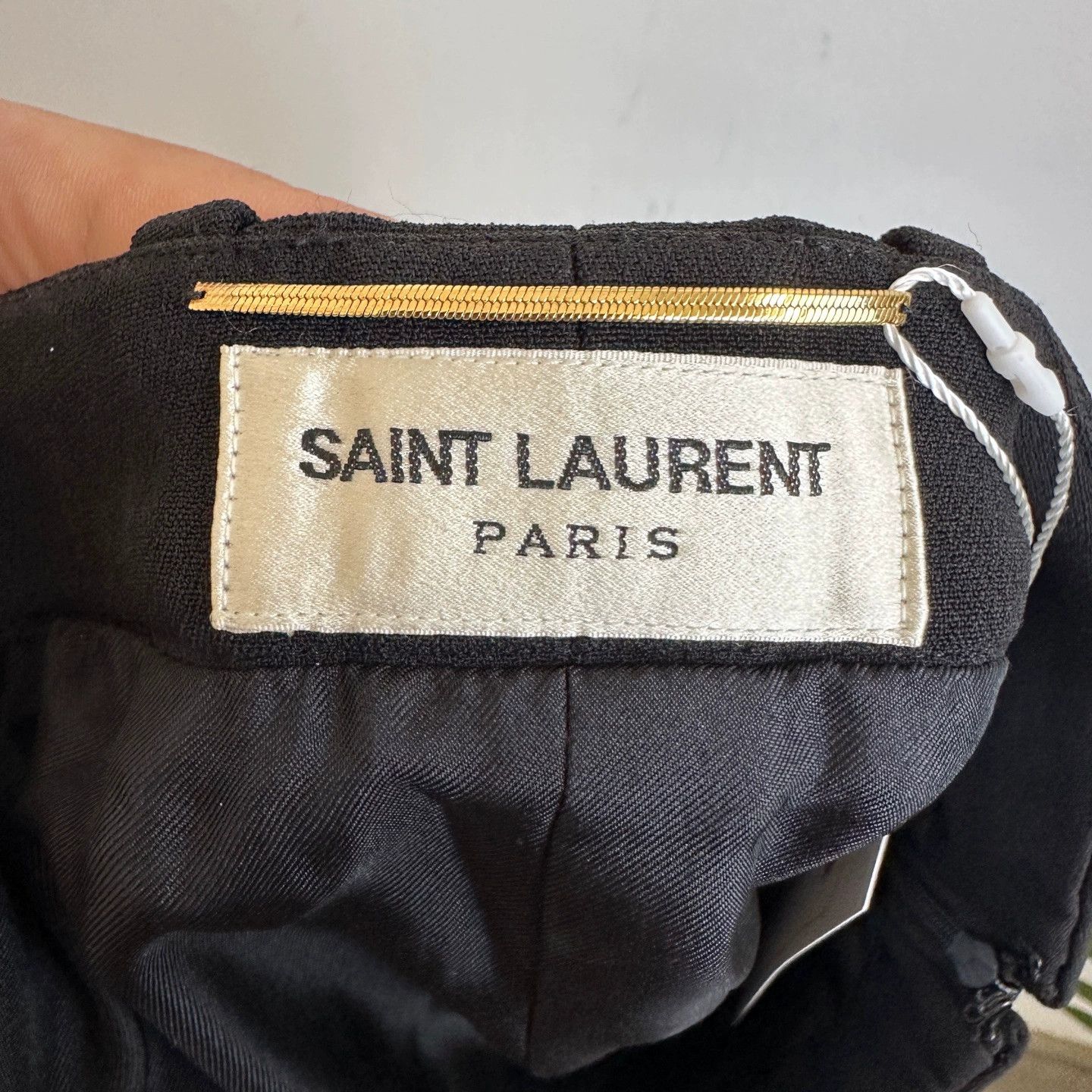 Saint Laurent Paris Saint Laurent Black Side Stripe Shorts - dmc Size US 36 / EU 52 - 3 Thumbnail