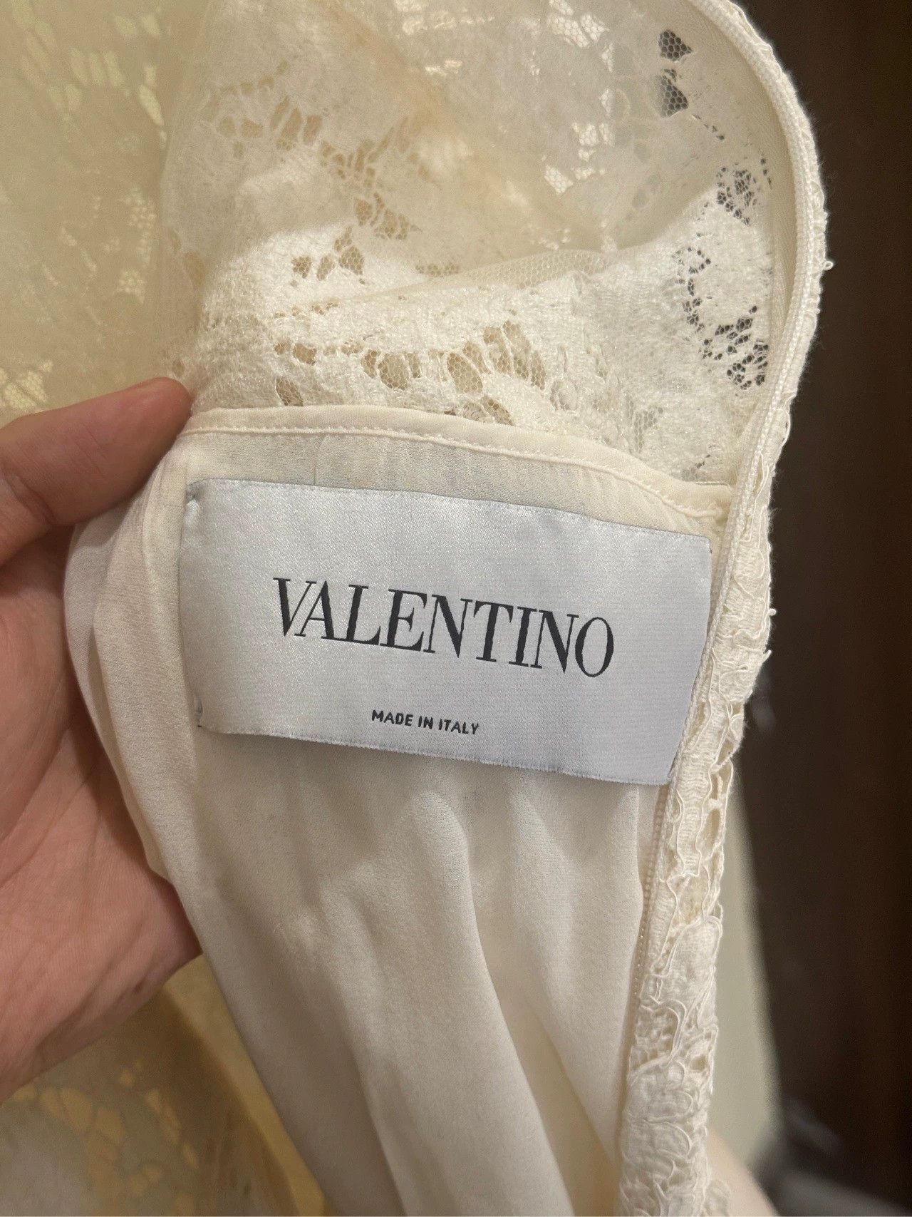 Valentino Valentino Lace Panel Mini Dress - dmc Size US XS / EU 42 / 0 - 3 Thumbnail