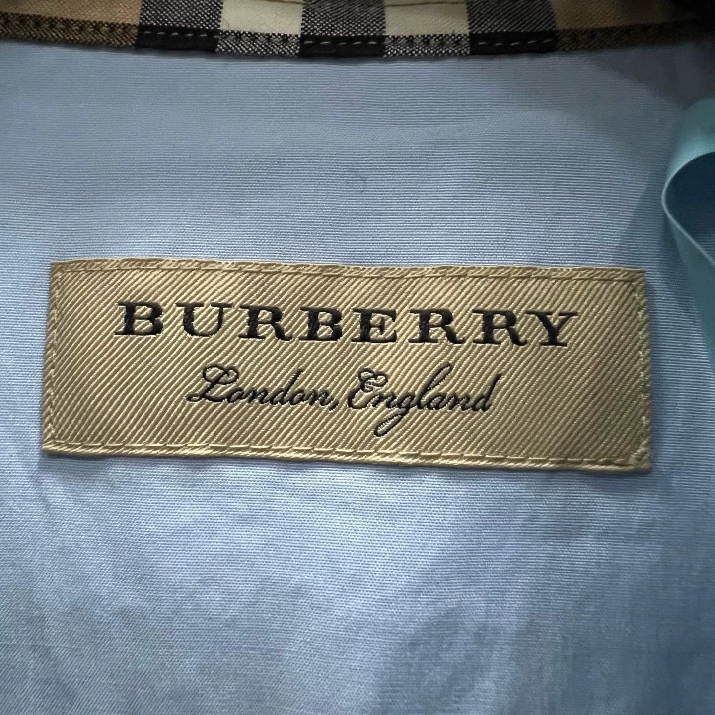 Burberry Burberry Light Blue Embroidered Shirt - dmc Size US S / EU 44-46 / 1 - 5 Thumbnail