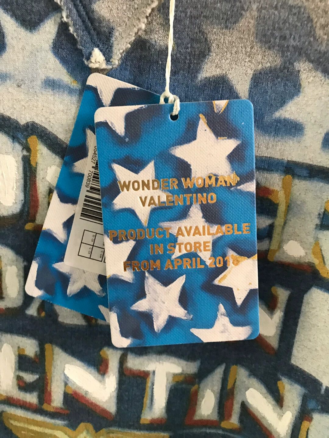 Valentino Valentino Wonder Woman Sweatshirt T-shirt S - dmc Size US S / EU 44-46 / 1 - 4 Thumbnail