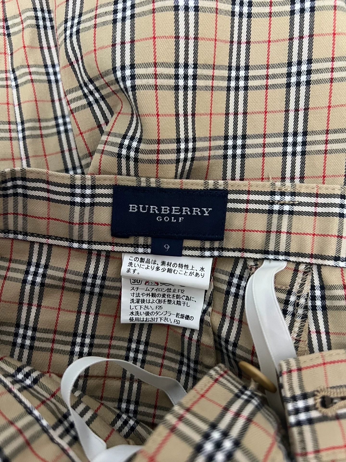 Burberry Burberry Vintage Check High-Waist Pants - dmc Size US 26 / EU 42 - 5 Thumbnail