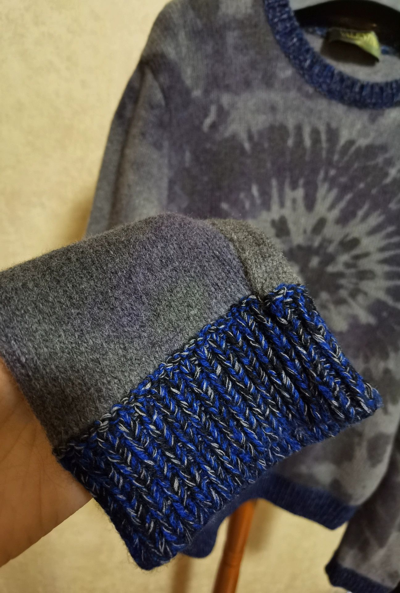 Valentino Valentino Tie-Dye Cashmere Sweater - dmc Size US L / EU 52-54 / 3 - 2 Thumbnail