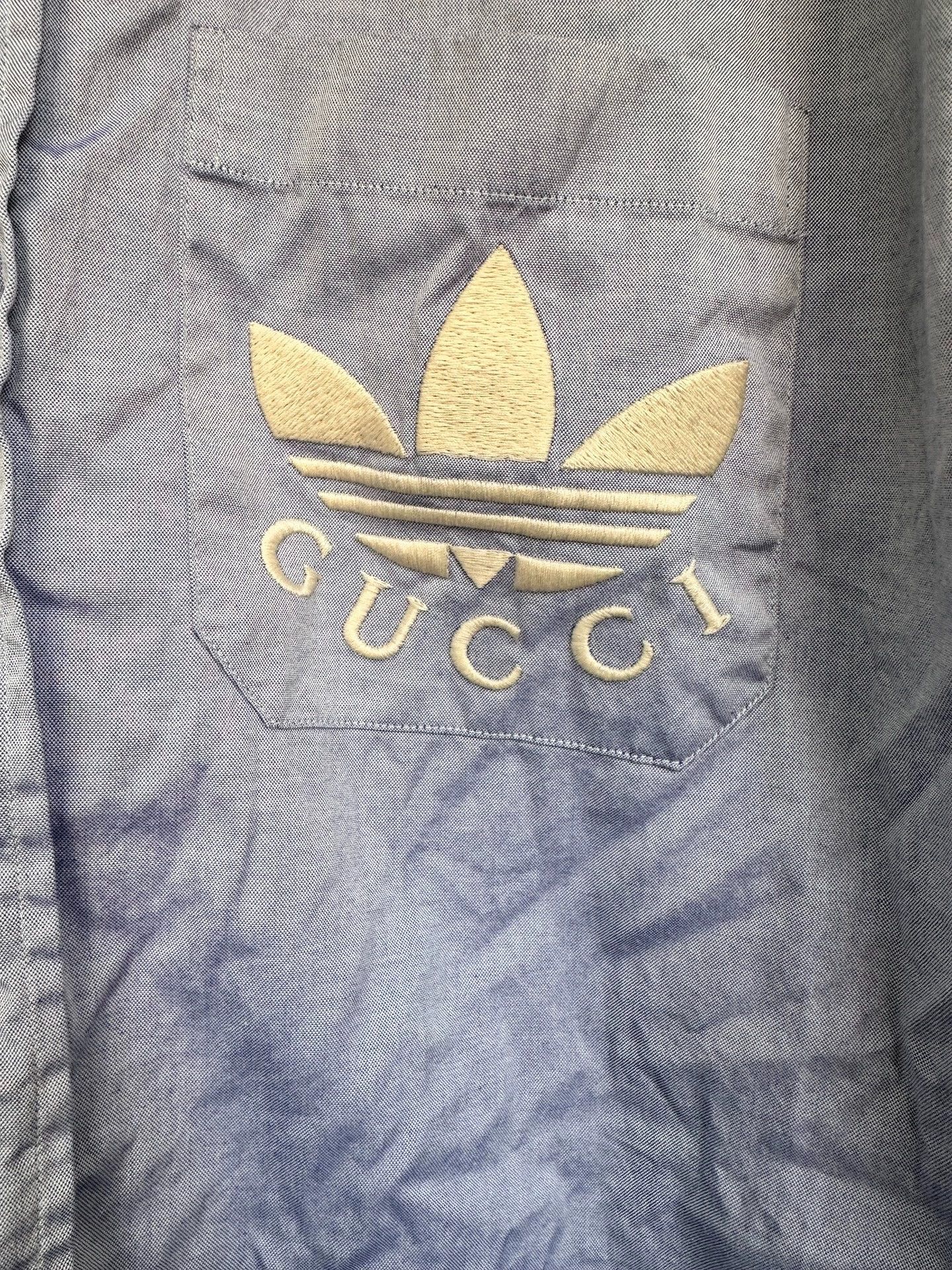 Gucci Gucci Adidas Collaborative Shirt - dmc Size US XL / EU 56 / 4 - 2 Thumbnail