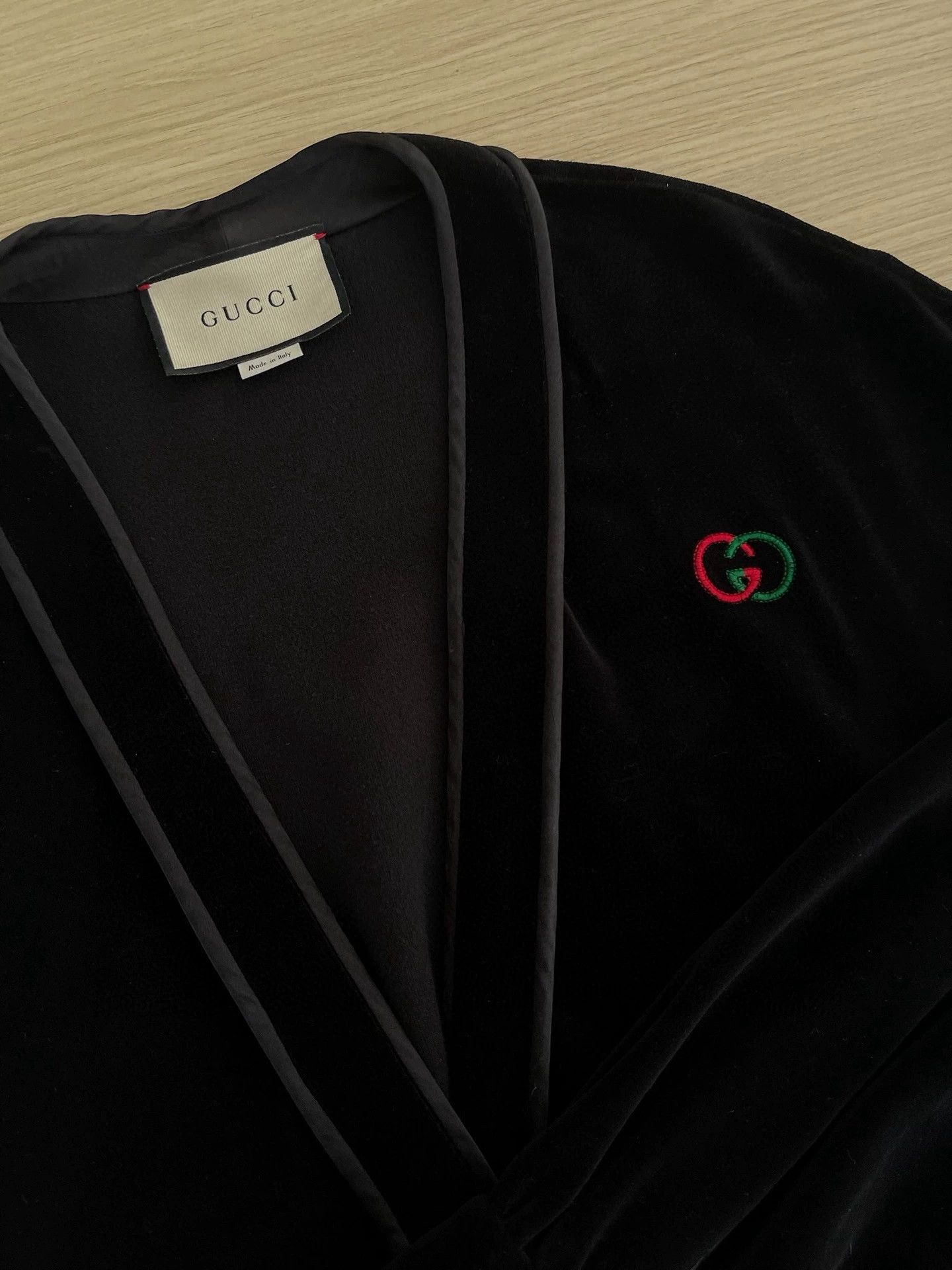 Gucci Gucci Black Velvet Cardigan XXS - dmc Size US XXS / EU 40 - 4 Thumbnail