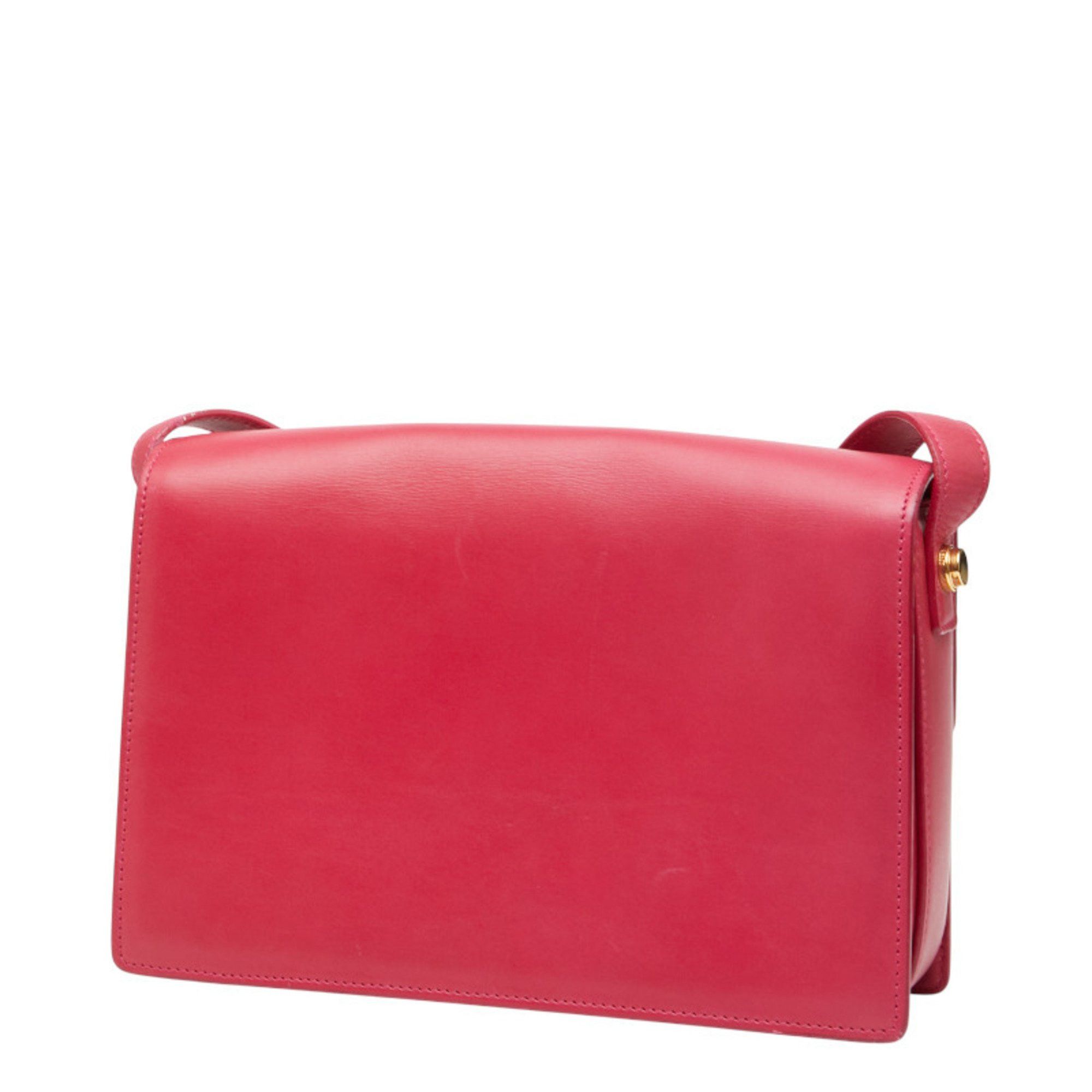 Saint Laurent Paris Saint Laurent Classic Lulu Crossbody Shoulder Bag in Pink Leather for Women Size ONE SIZE - 2 Thumbnail