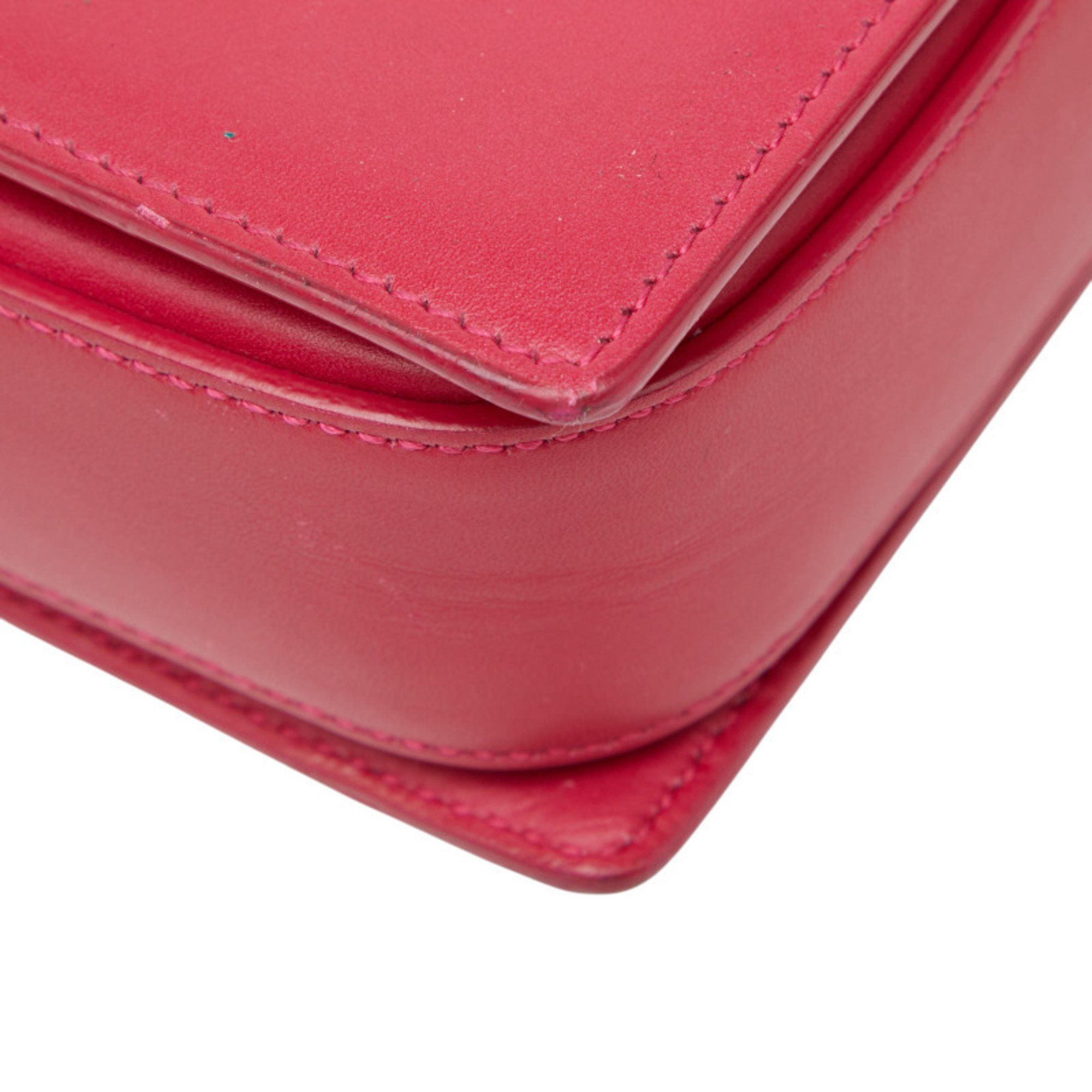 Saint Laurent Paris Saint Laurent Classic Lulu Crossbody Shoulder Bag in Pink Leather for Women Size ONE SIZE - 5 Thumbnail