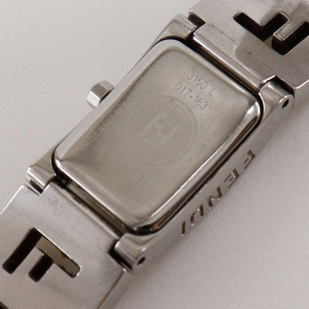 Fendi Fendi Fendi Orologi Stainless Steel Metal Quartz 3150L DUTY FREE for USA Size ONE SIZE - 7 Thumbnail