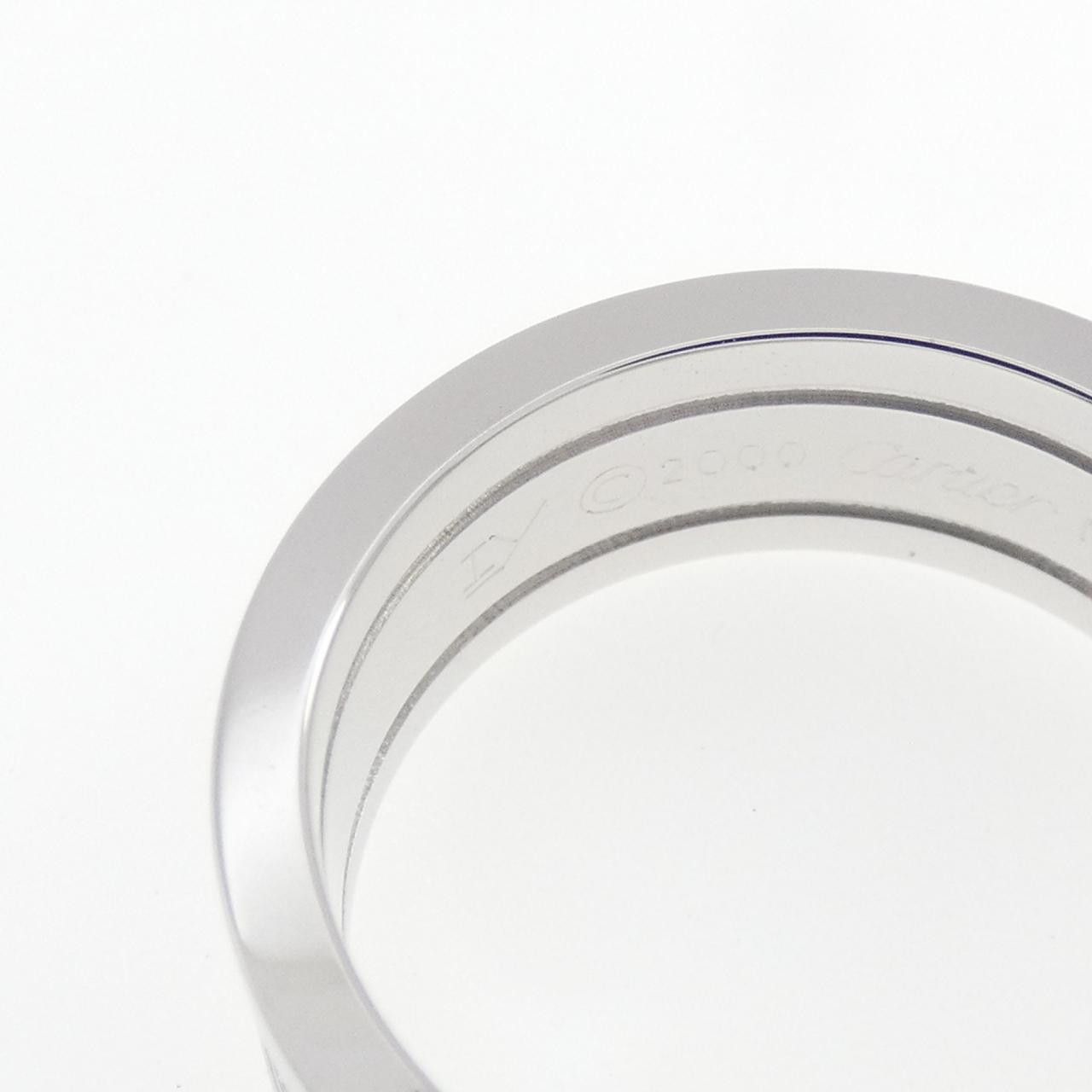 Cartier Cartier Cartier C2 750 White Gold Ring Size 8.5 Metal Ring B4040500 DUTY FREE for USA Size ONE SIZE - 4 Thumbnail