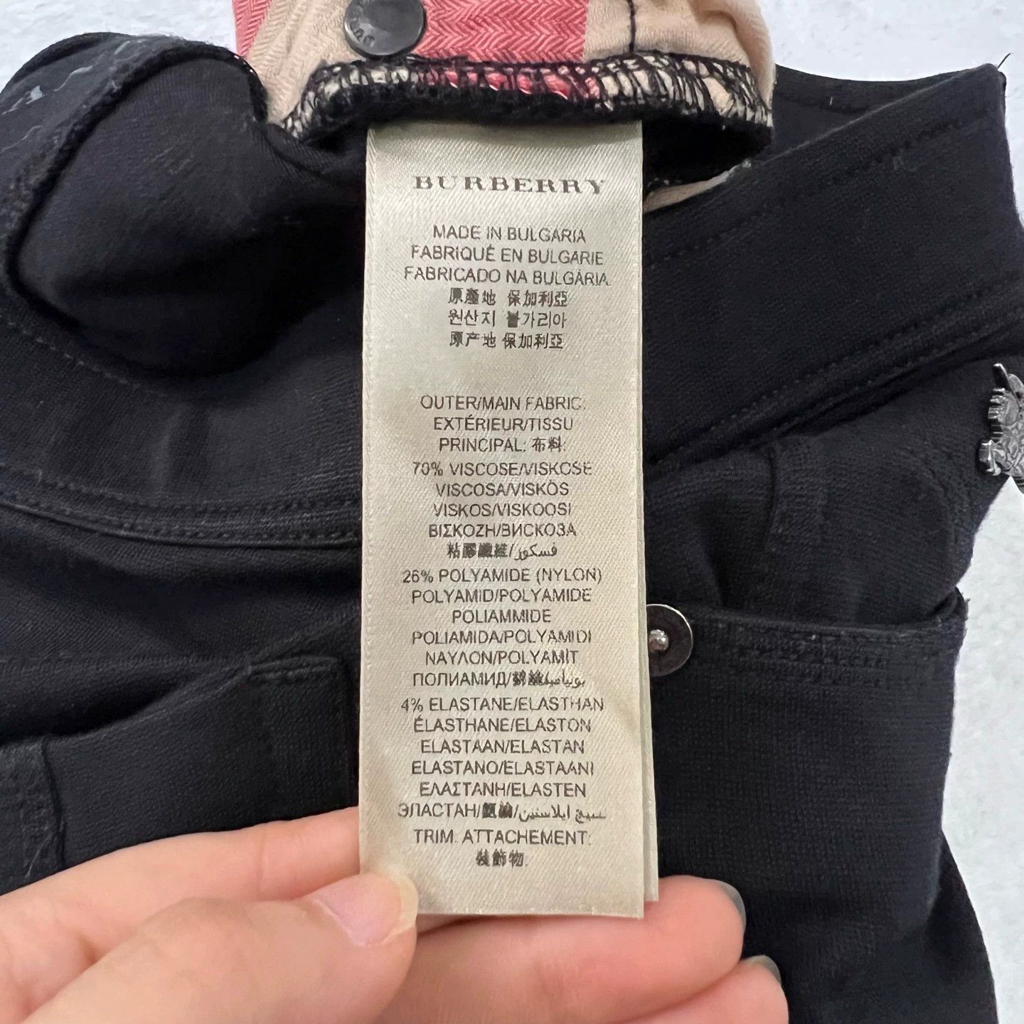 Burberry Burberry Slim Fit Denim Jeans - dmc Size US 29 - 4 Thumbnail