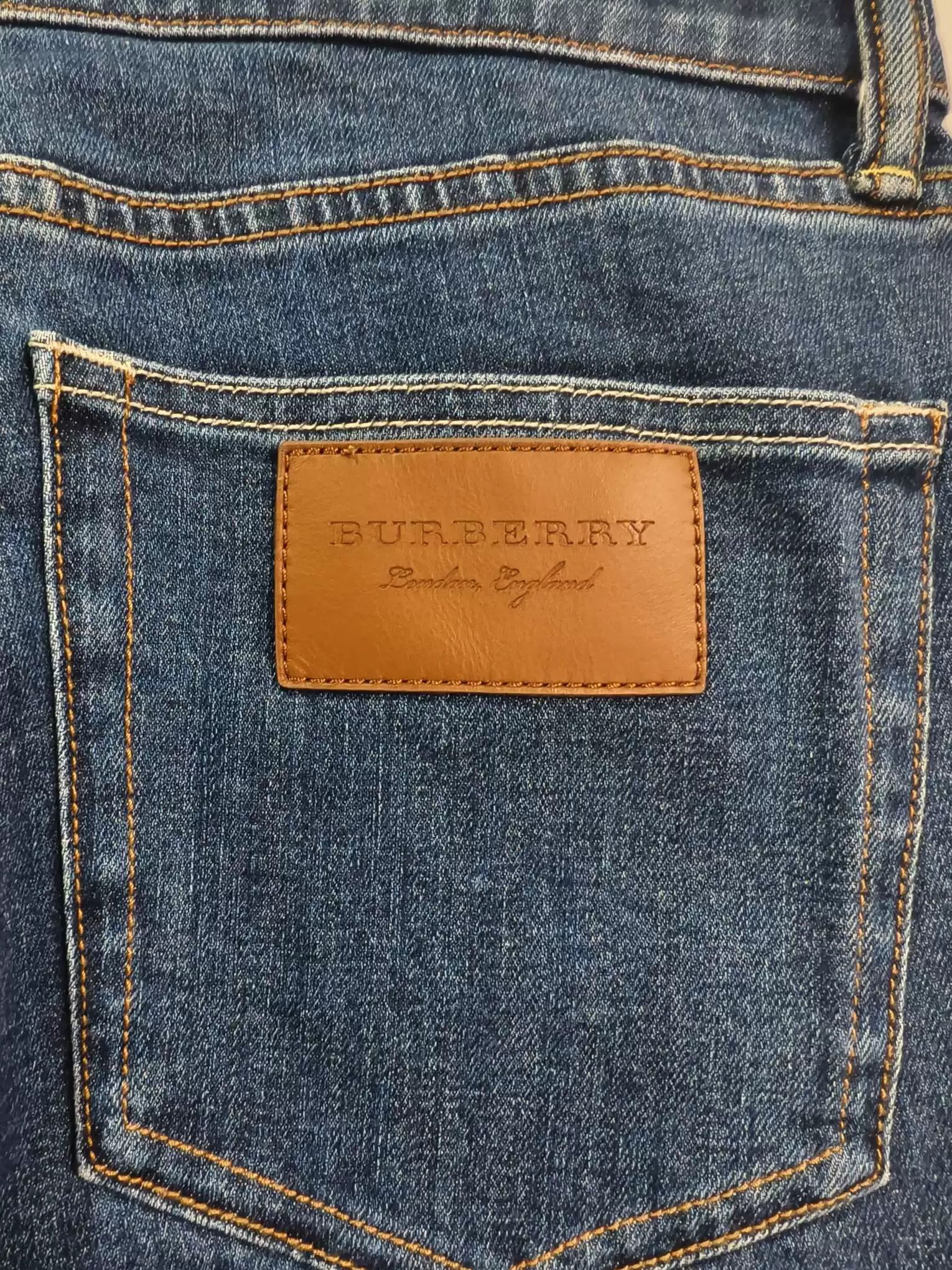 Burberry Burberry Blue Denim Jeans Size 30 - dmc Size US 30 / EU 46 - 4 Thumbnail