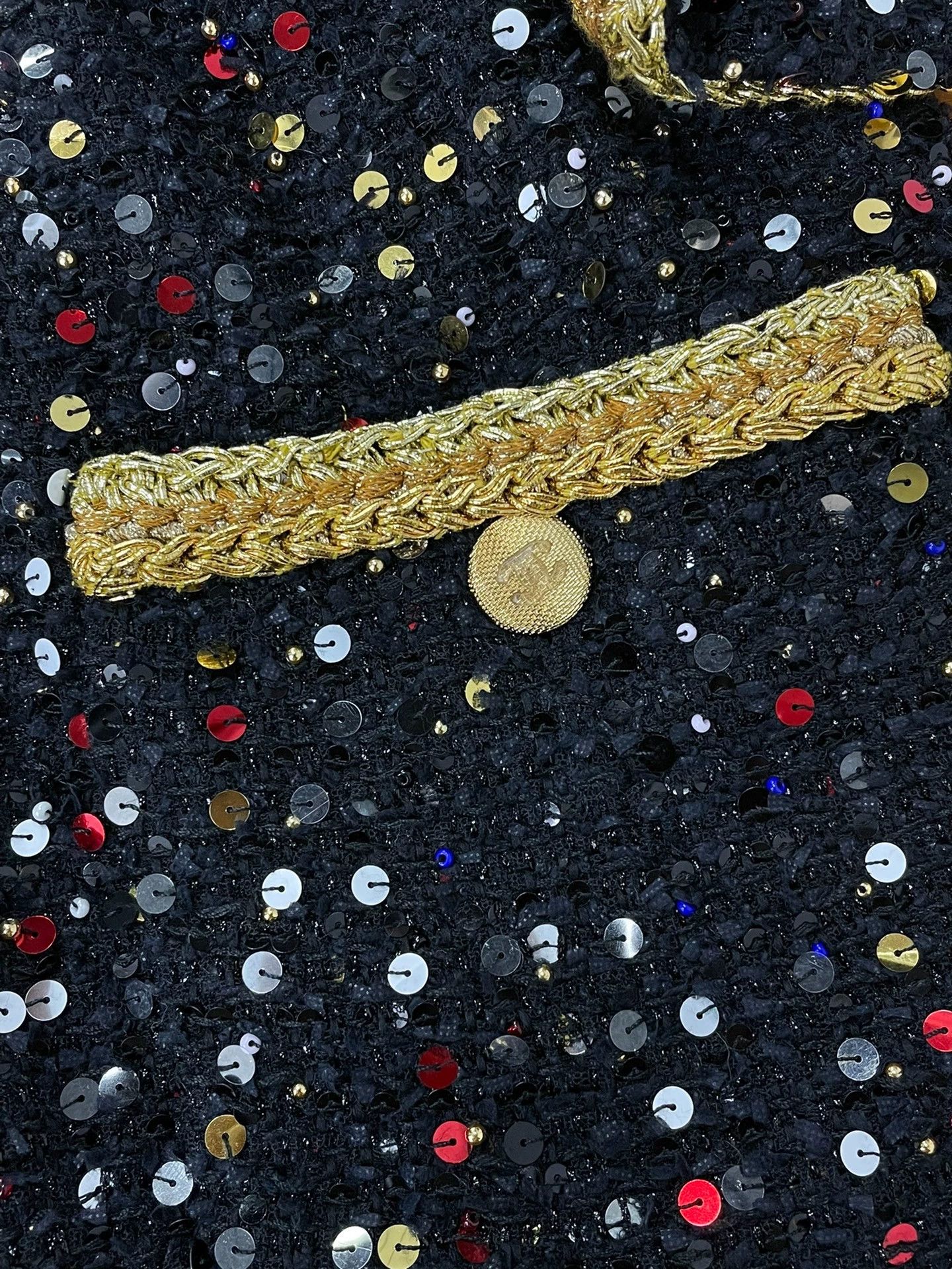 Chanel Chanel 22S Sequin Beaded Dress - dmc Size US 38 / EU 54 - 2 Thumbnail