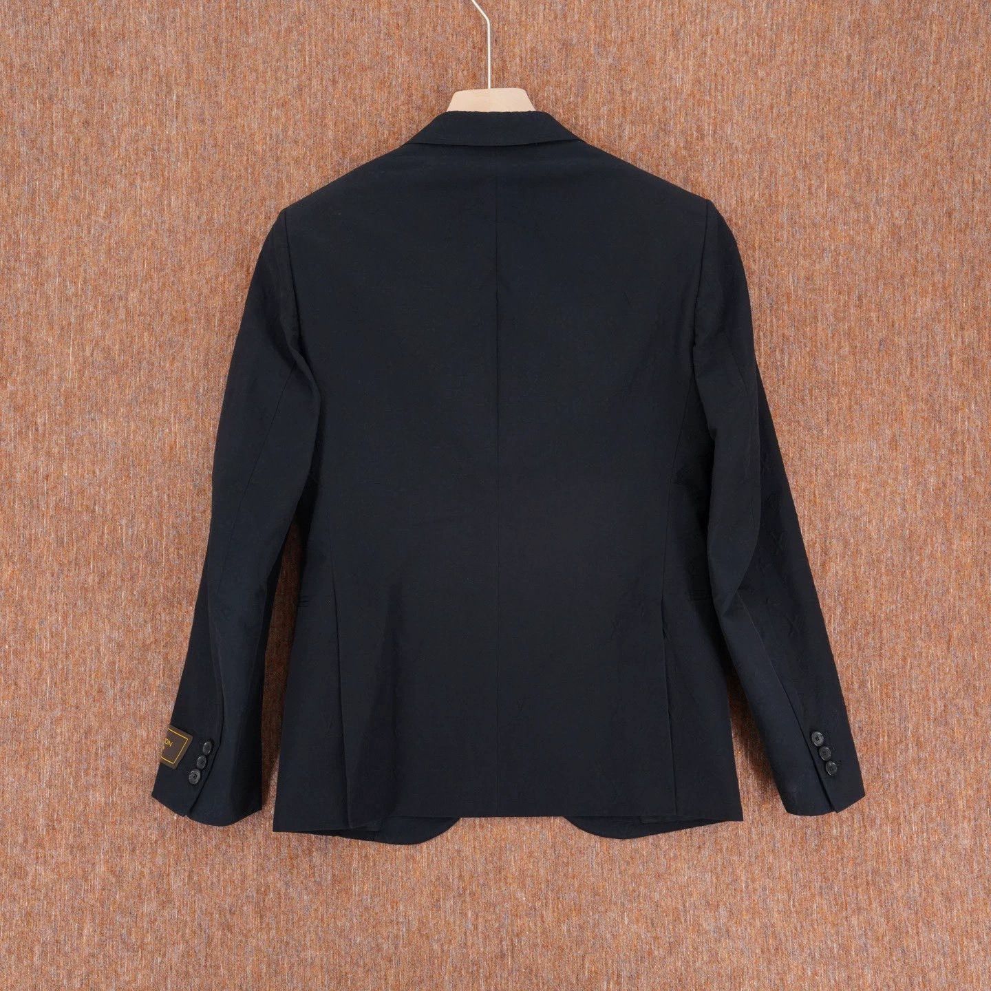 Louis Vuitton Louis Vuitton Black Monogram Pin Blazer - dmc Size US M / EU 48-50 / 2 - 2 Thumbnail