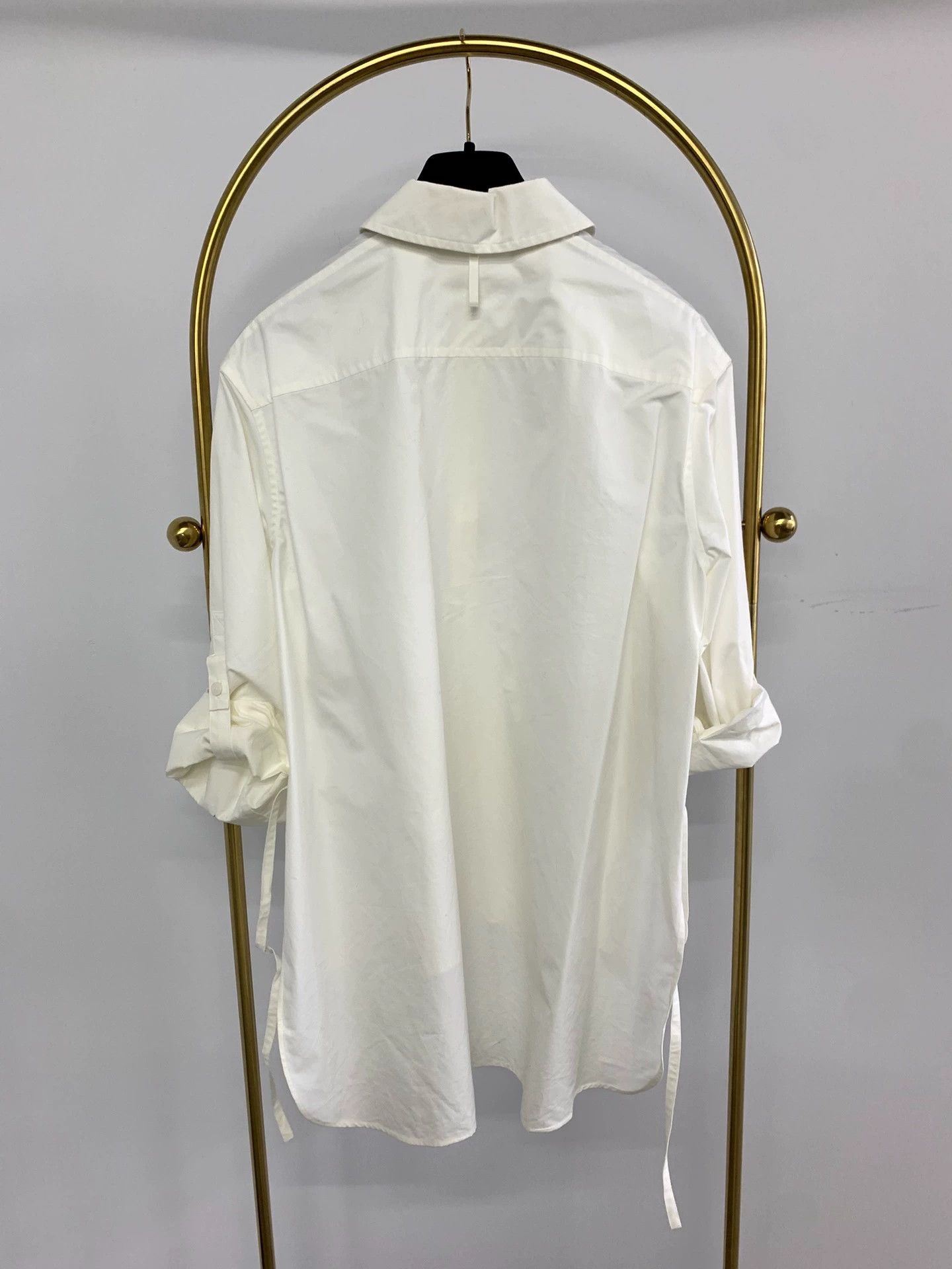 Hermes Hermes White Waistcoat Shirt - dmc Size US M / EU 48-50 / 2 - 3 Thumbnail