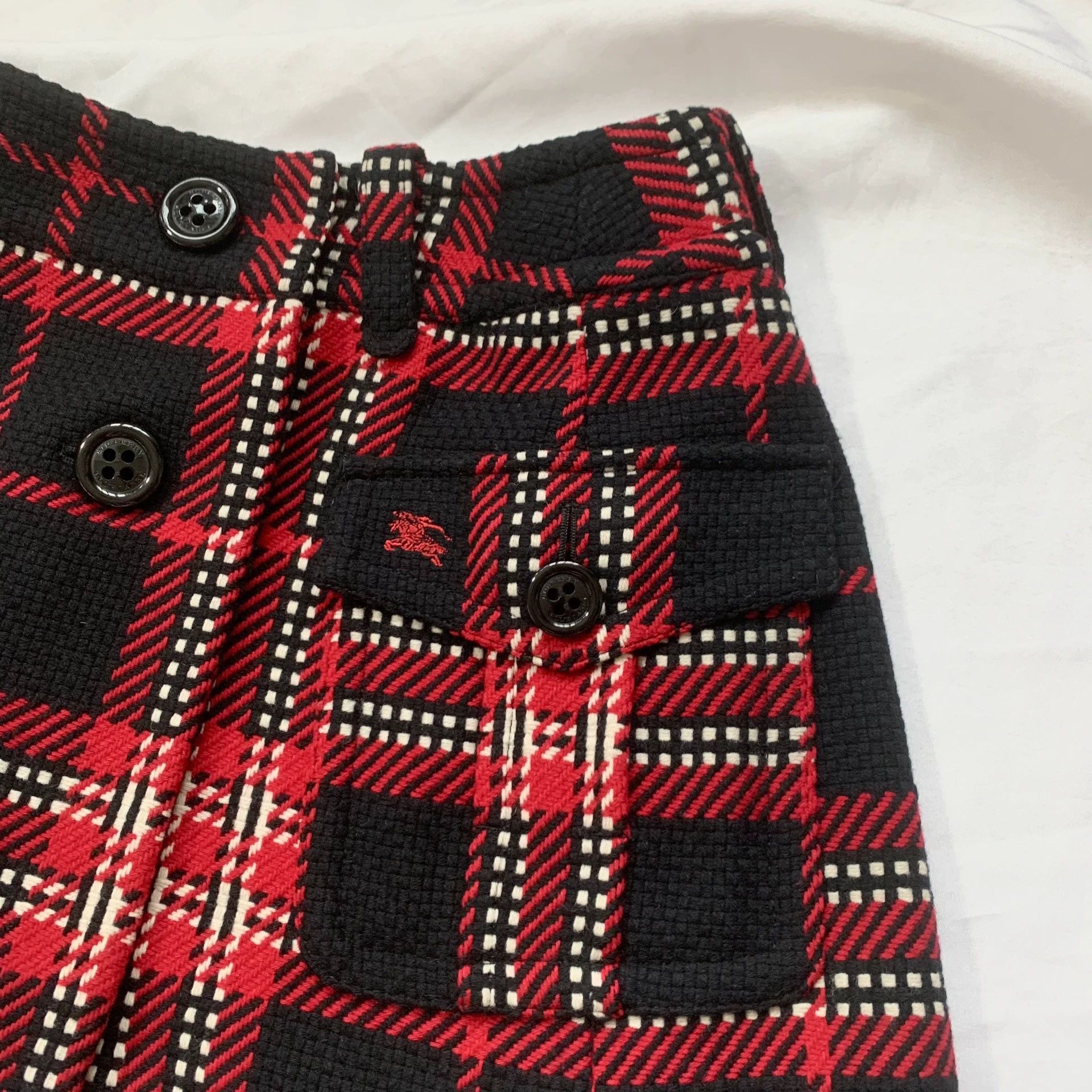Burberry Burberry Vintage Wool Plaid Skirt - dmc Size US 28 / EU 44 - 4 Thumbnail