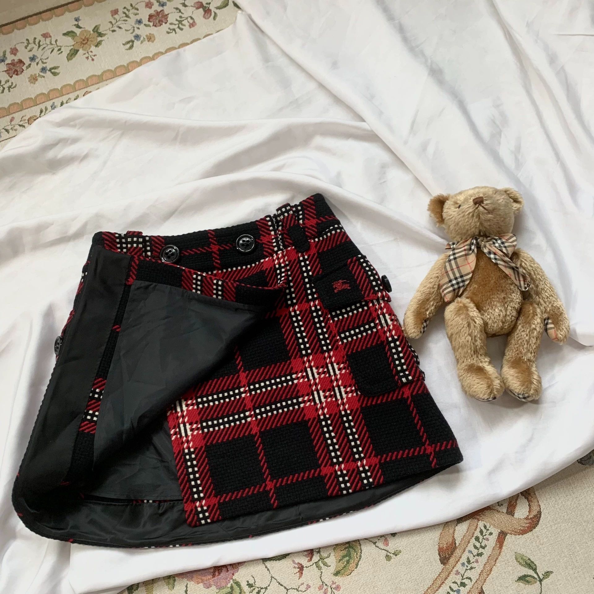 Burberry Burberry Vintage Wool Plaid Skirt - dmc Size US 28 / EU 44 - 3 Thumbnail