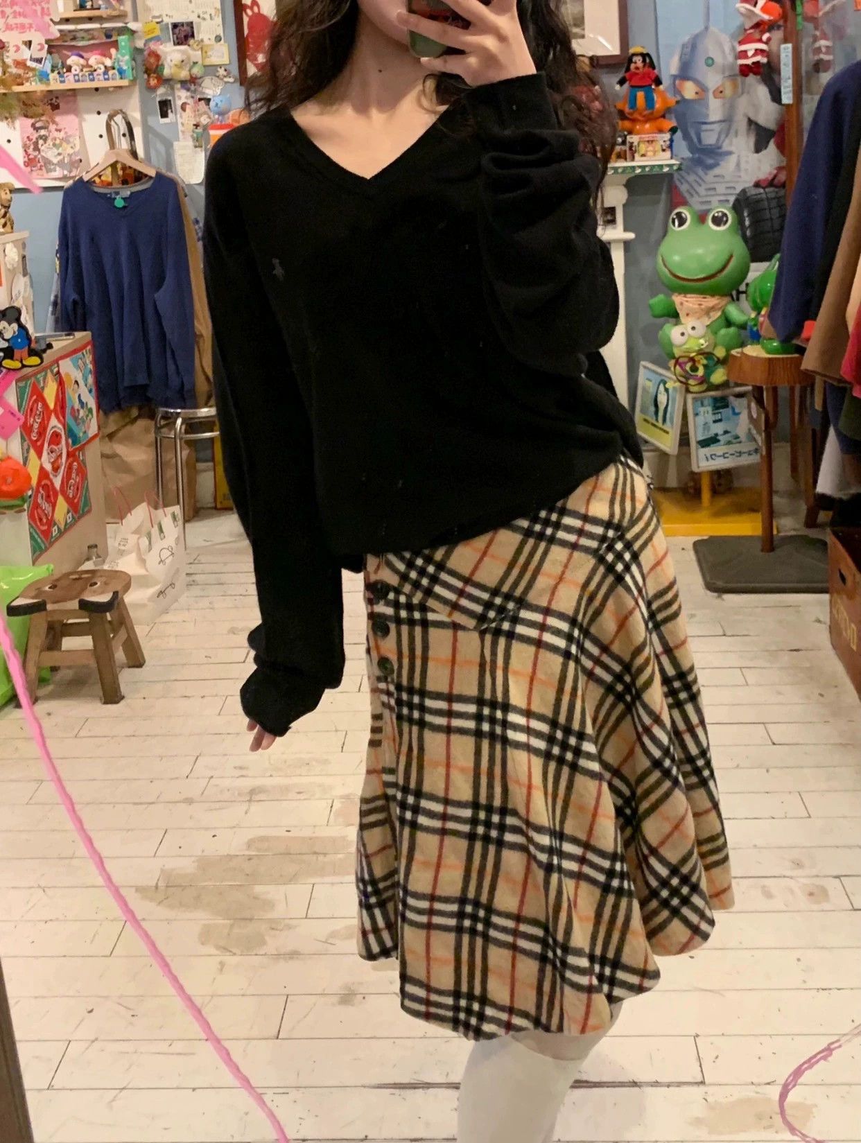 Burberry Burberry Vintage Wool Plaid Skirt - dmc Size US 36 / EU 52 - 7 Thumbnail