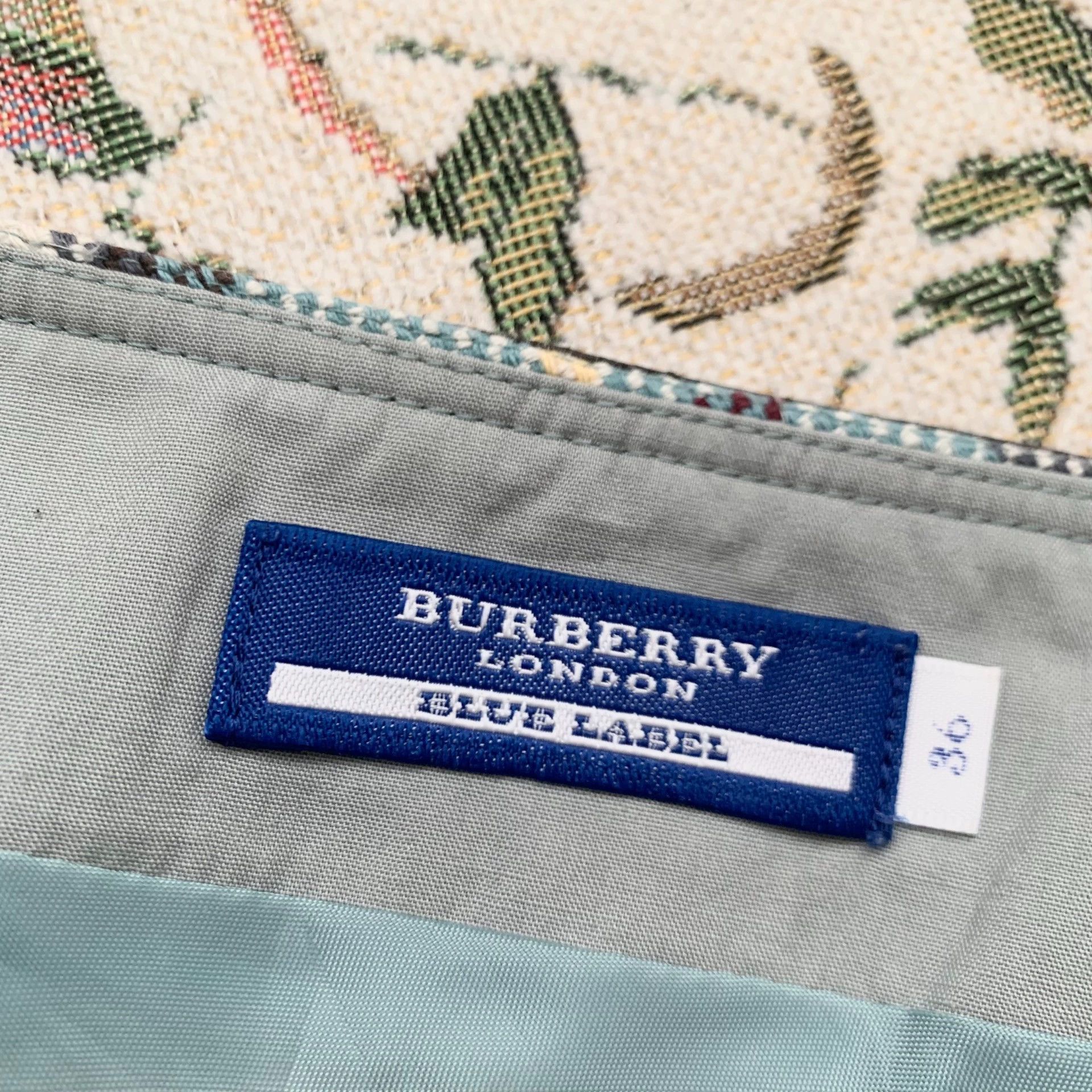 Burberry Burberry Vintage Mint Green Mini Skirt - dmc Size US 28 / EU 44 - 5 Thumbnail