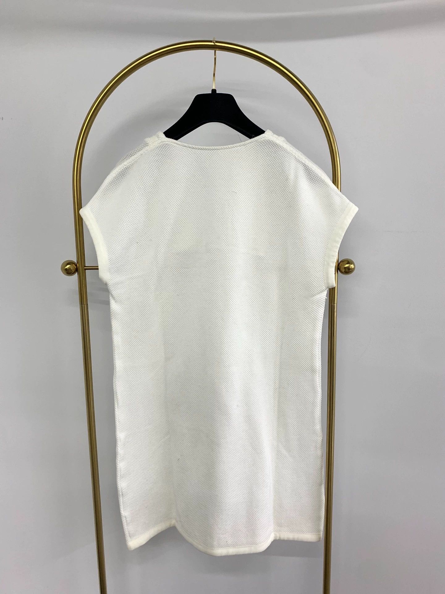 Hermes Hermes White Sleeveless Dress - dmc Size US M / EU 48-50 / 2 - 3 Thumbnail