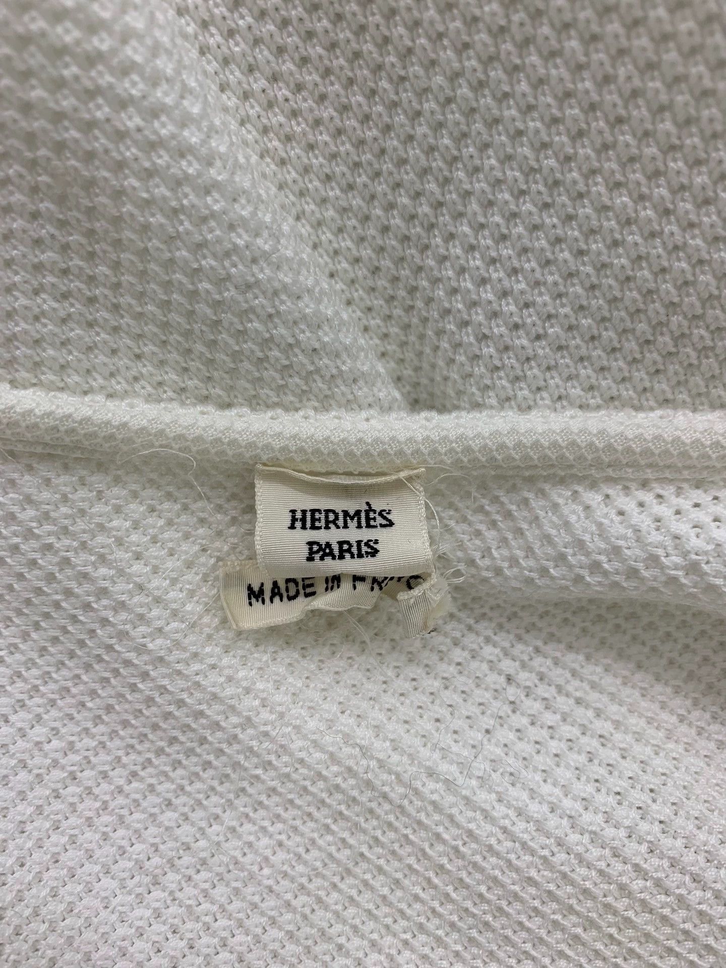 Hermes Hermes White Sleeveless Dress - dmc Size US M / EU 48-50 / 2 - 4 Thumbnail