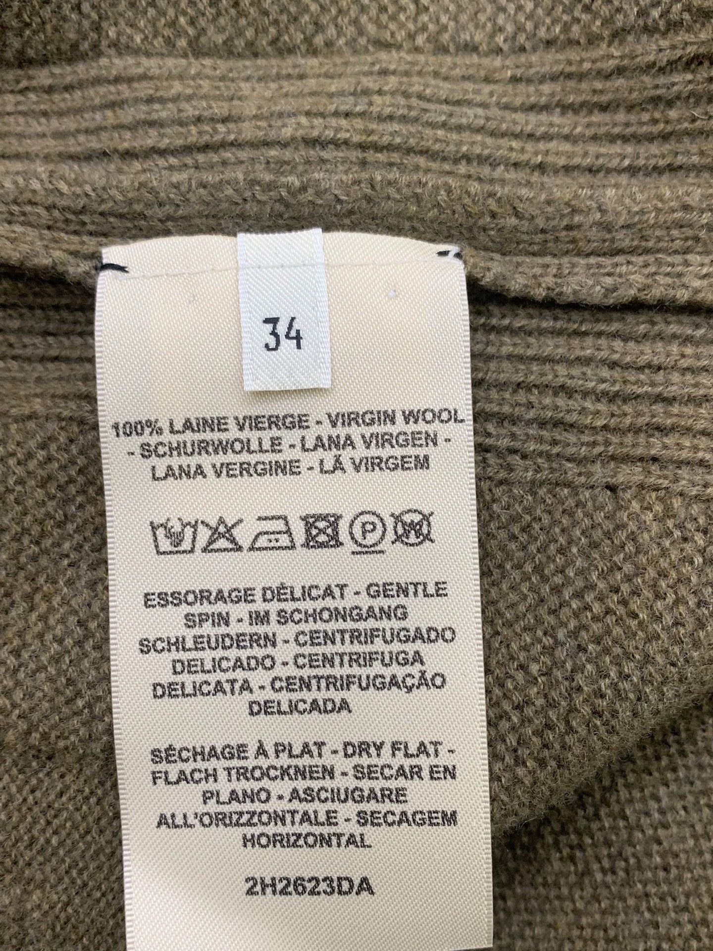 Hermes Hermes Green Wool Knit Sweater - dmc Size US XS / EU 42 / 0 - 5 Thumbnail
