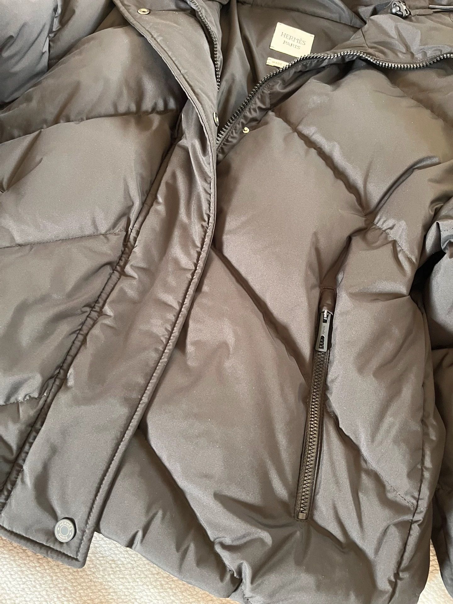 Hermes Hermes Black Short Down Jacket - dmc Size US XS / EU 42 / 0 - 3 Thumbnail