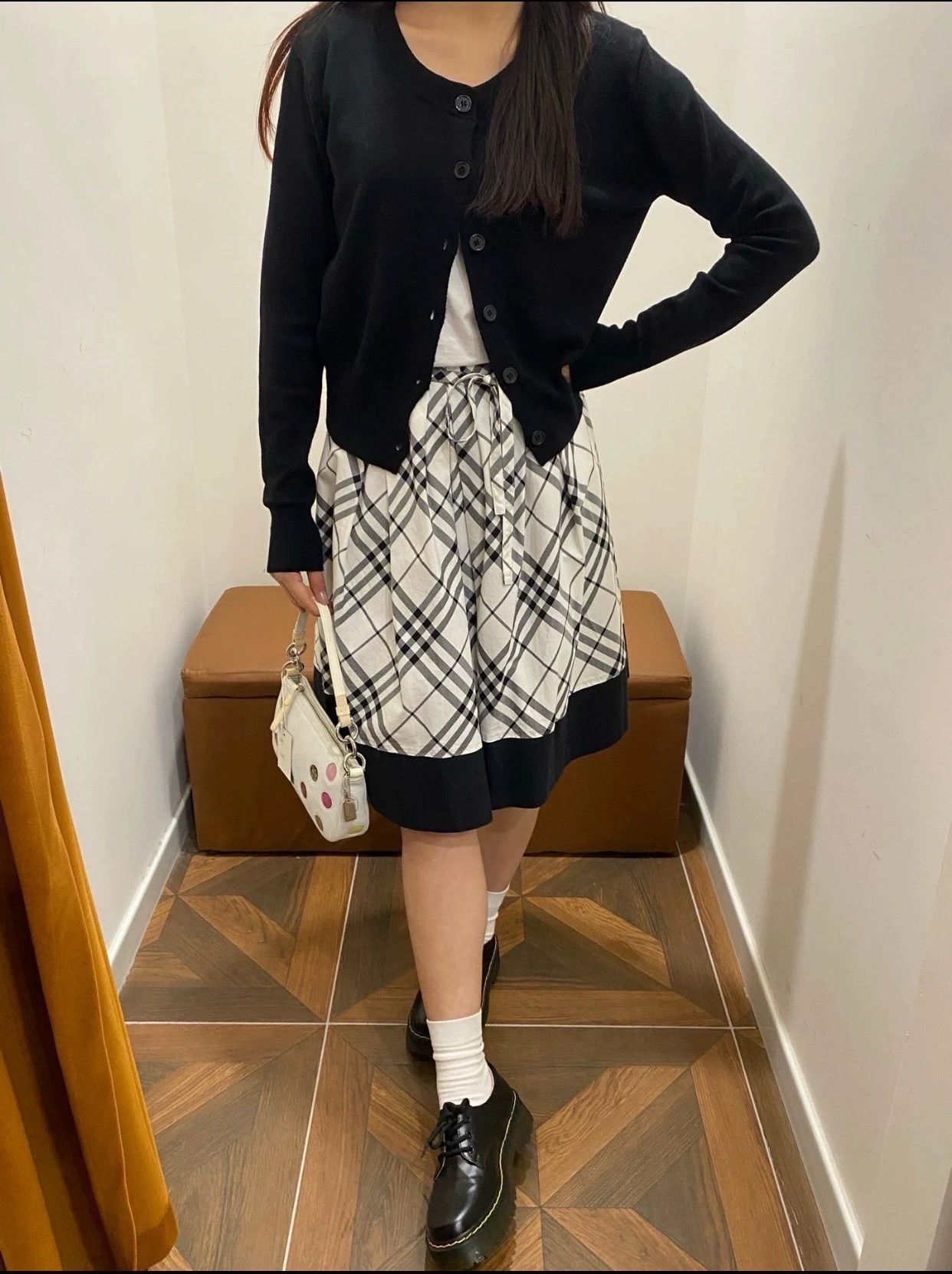 Burberry Burberry Vintage Plaid Cotton Skirt - dmc Size US 26 / EU 42 - 6 Thumbnail