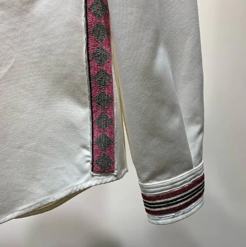 Valentino Valentino Beige Cotton Long Sleeve Shirt 0089 Size US M / EU 48-50 / 2 - 8 Thumbnail