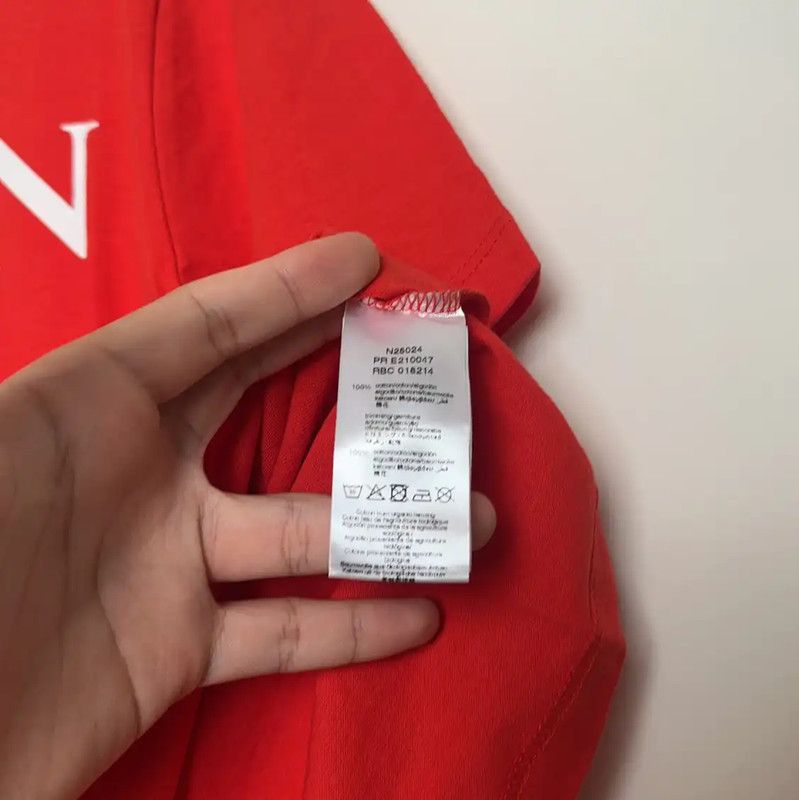 Lanvin Lanvin Red Cotton Men's T-Shirt 0089 Size US S / EU 44-46 / 1 - 5 Thumbnail