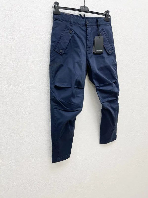 Dsquared2 DSQUARED2 Navy Casual Pants for Men 0089 Size US 34 / EU 50 - 3 Thumbnail
