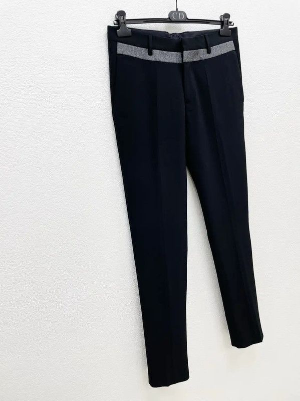 Neil Barrett Neil Barrett Black Wool Blend Casual Pants 0089 Size US 30 / EU 46 - 3 Thumbnail