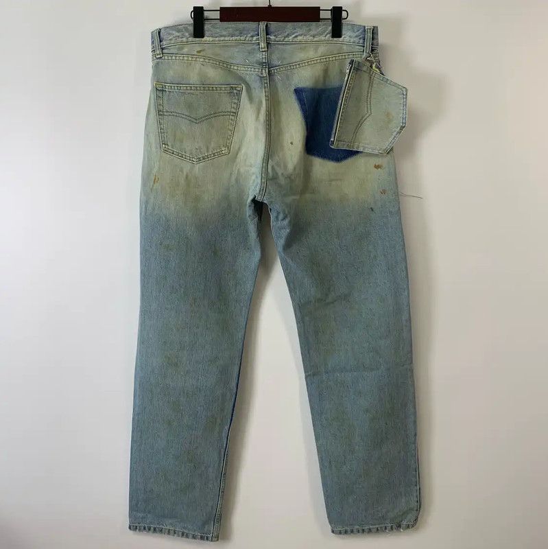 Maison Margiela Maison Margiela Light Blue Casual Men's Pants 0089 Size US 32 / EU 48 - 2 Thumbnail