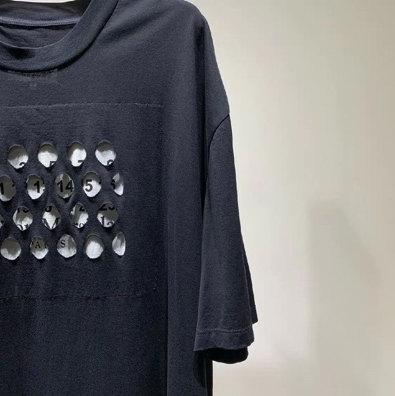 Maison Margiela Maison Margiela Black Cotton Men's T-Shirt 0089 Size US M / EU 48-50 / 2 - 4 Thumbnail