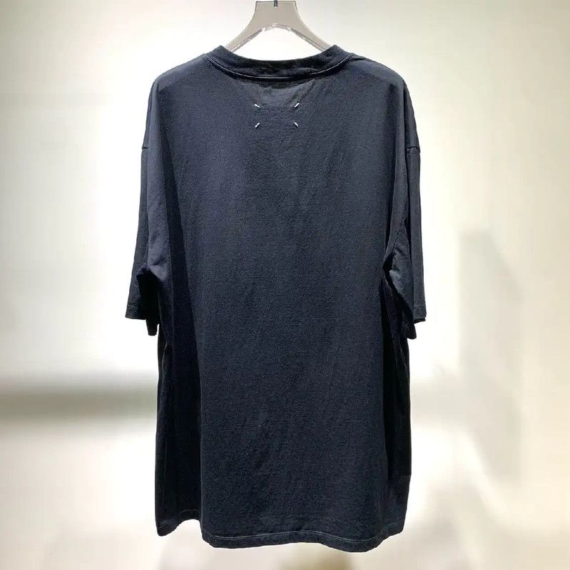 Maison Margiela Maison Margiela Black Cotton Men's T-Shirt 0089 Size US M / EU 48-50 / 2 - 5 Thumbnail