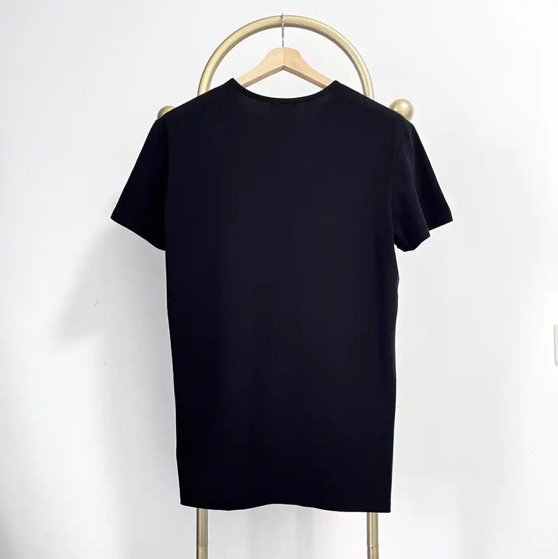 Versace Versace Black Cotton Blend Printed T-Shirt 0089 Size US M / EU 48-50 / 2 - 4 Thumbnail