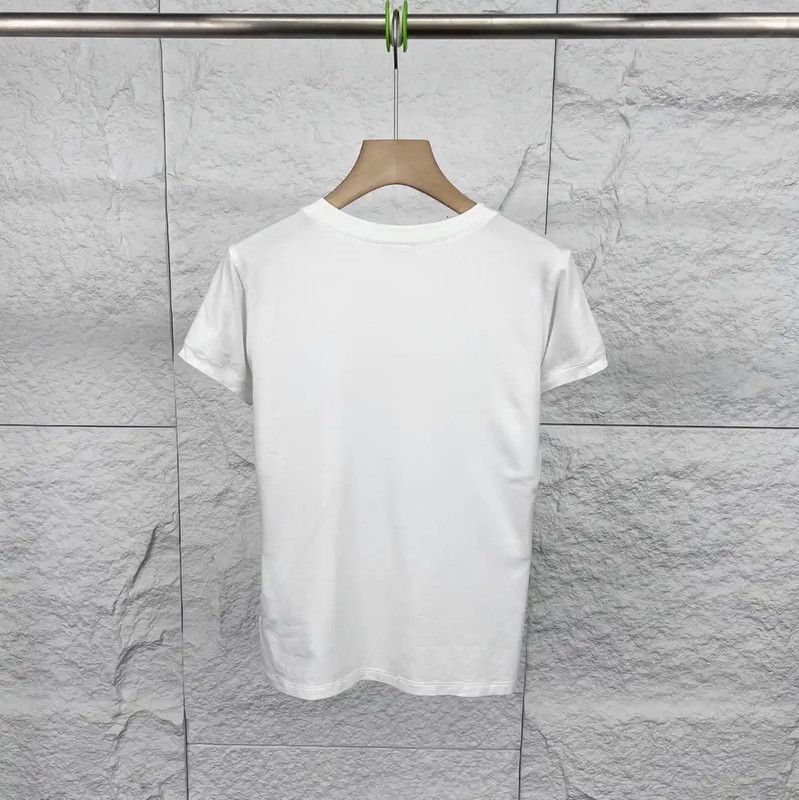 Versace Versace White Cotton Men's T-Shirt 0089 Size US M / EU 48-50 / 2 - 2 Thumbnail
