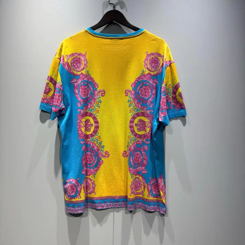 Versace Versace Colorful Cotton Blend Men's T-Shirt 0089 Size US XXL / EU 58 / 5 - 2 Thumbnail