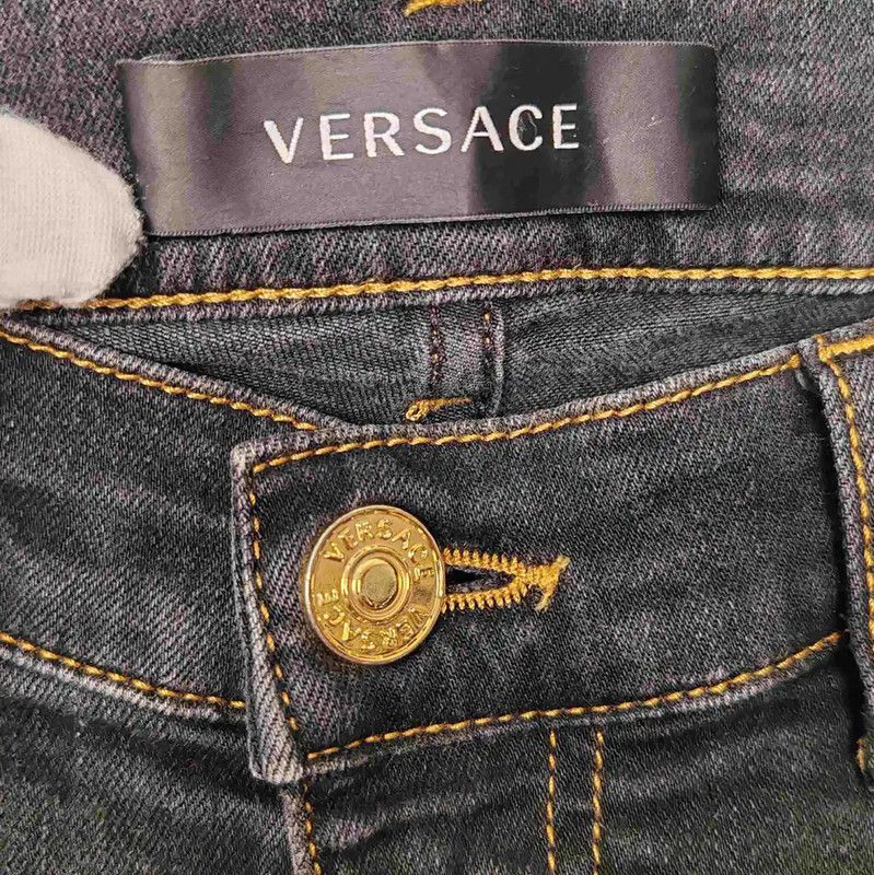 Versace Versace Men's Black Casual Pants 0089 Size US 32 / EU 48 - 5 Thumbnail