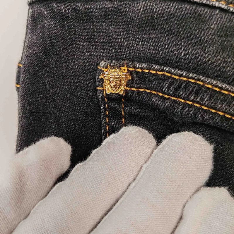 Versace Versace Men's Black Casual Pants 0089 Size US 32 / EU 48 - 7 Thumbnail