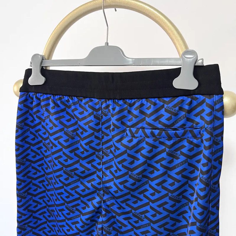 Versace Versace Blue Casual Pants for Men 0089 Size US 32 / EU 48 - 5 Thumbnail