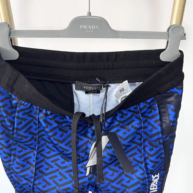 Versace Versace Blue Casual Pants for Men 0089 Size US 32 / EU 48 - 6 Thumbnail