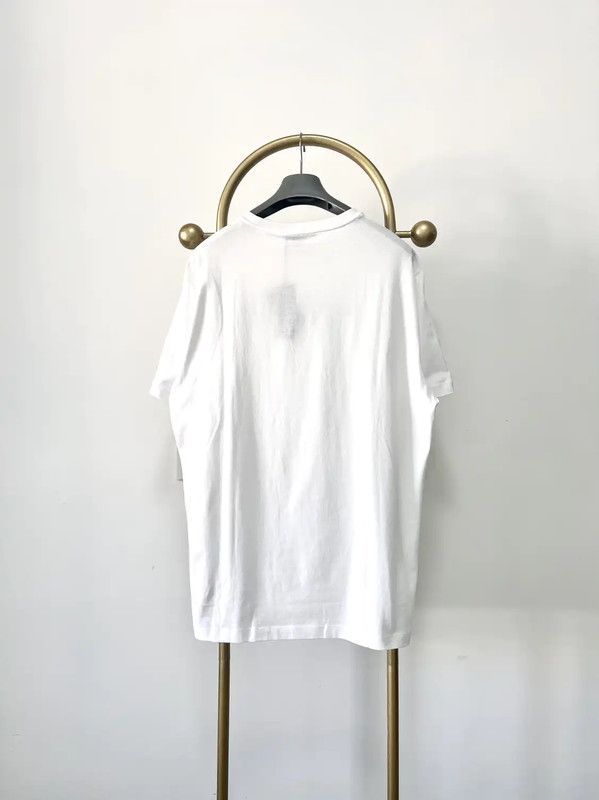 Versace Versace Men's Summer White Cotton T-Shirt 0089 Size US XXL / EU 58 / 5 - 7 Thumbnail