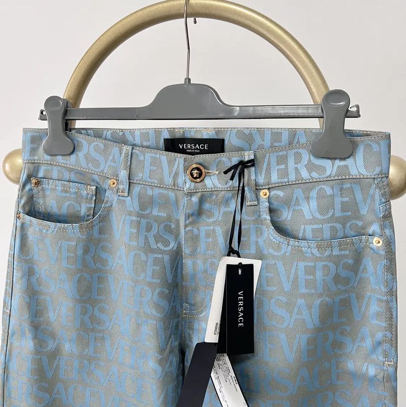 Versace Versace Men's Casual Pants in Multicolor 0089 Size US 32 / EU 48 - 2 Thumbnail