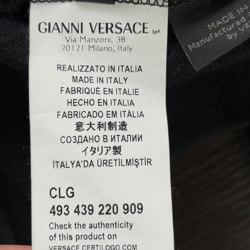 Versace Versace Black Men's Hooded Jacket 0089 Size US XXL / EU 58 / 5 - 4 Thumbnail