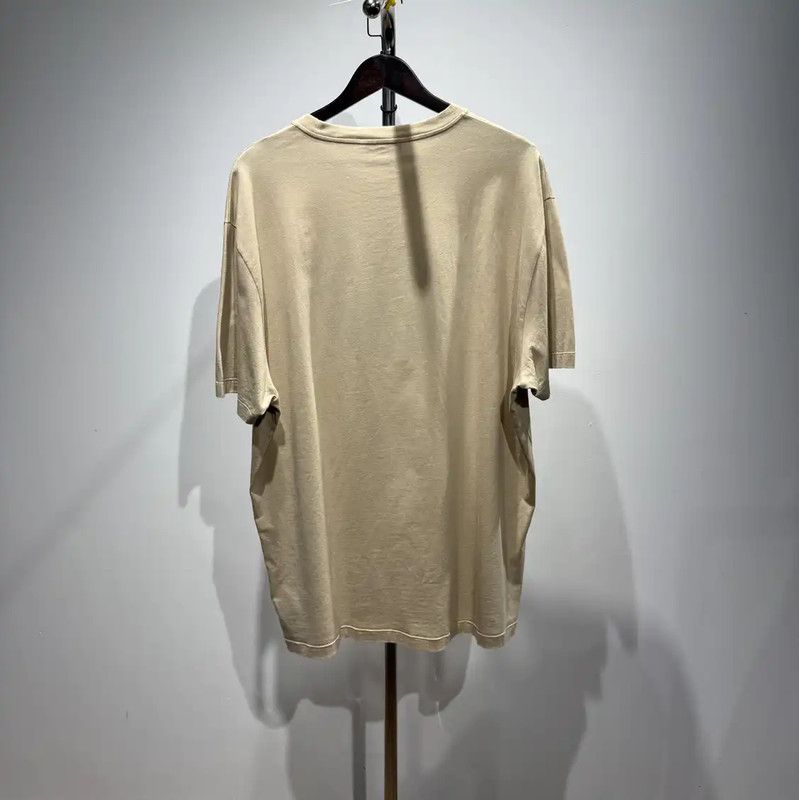 Versace Versace Beige Cotton Blend T-Shirt for Men 0089 Size US XXL / EU 58 / 5 - 2 Thumbnail