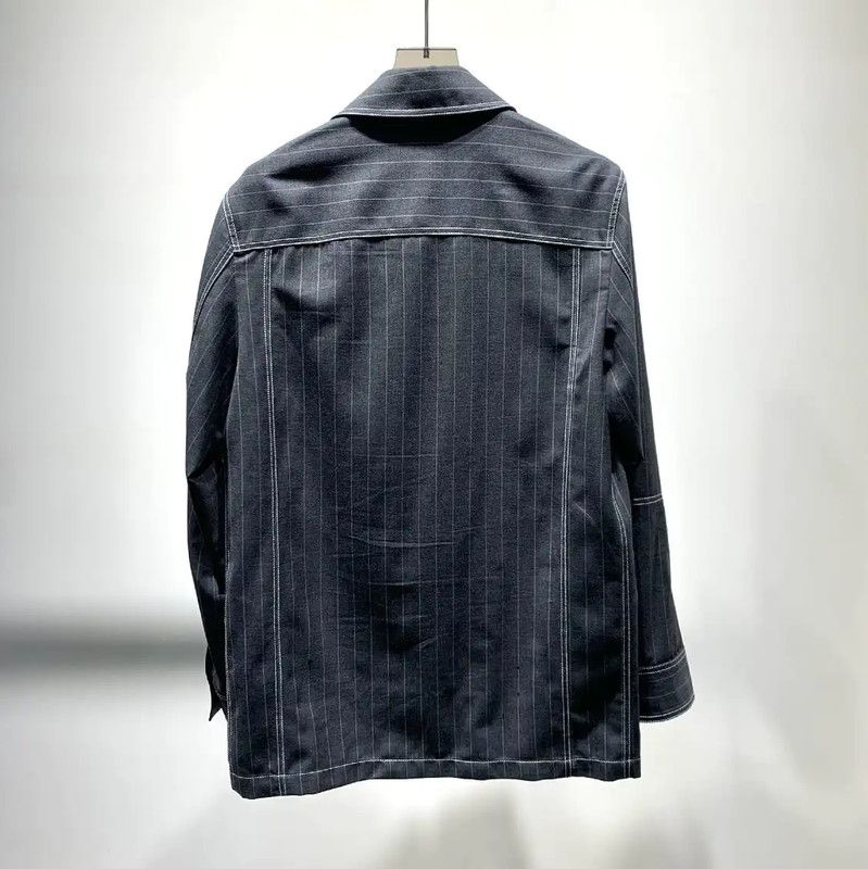 Versace Versace Cotton Denim Jacket for Men 0089 Size US M / EU 48-50 / 2 - 8 Thumbnail