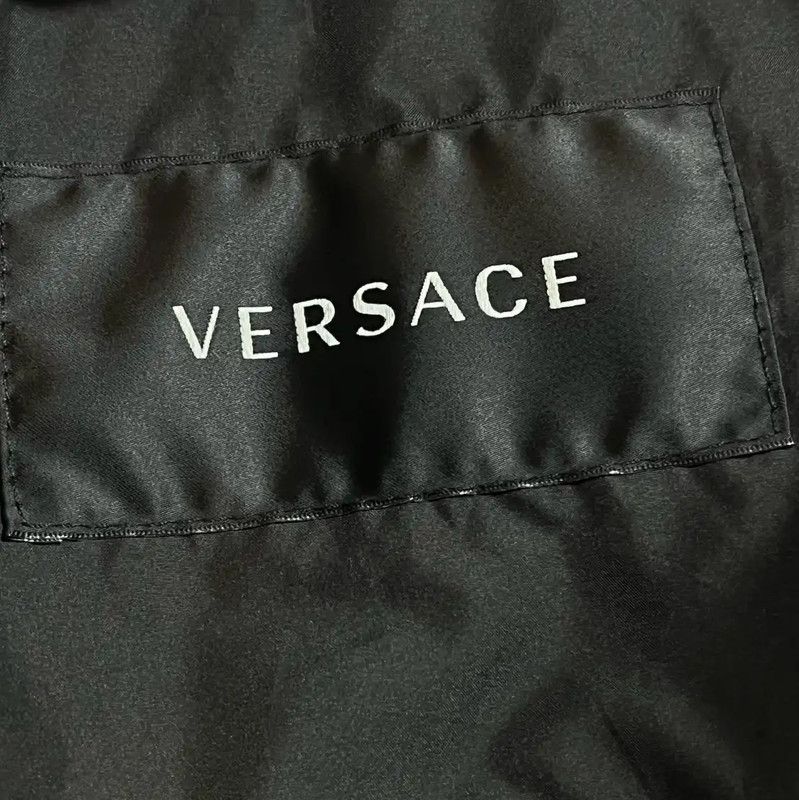 Versace Versace Men's Winter Black Puffer Jacket 0089 Size US M / EU 48-50 / 2 - 4 Thumbnail