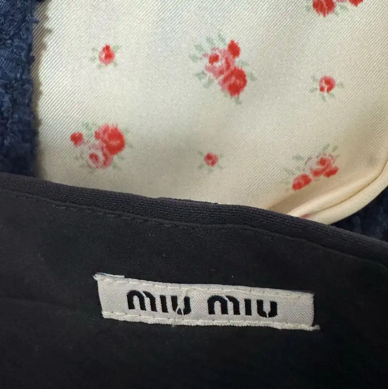 Miu Miu Miu Miu Black Wool Casual Pants for Men 0089 Size US 32 / EU 48 - 3 Thumbnail
